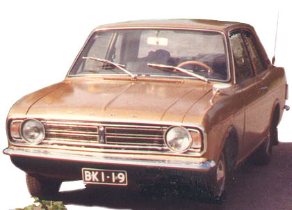 Ford on Ford Cortina 1600 De Luxe 1970  One Of The First Automatic